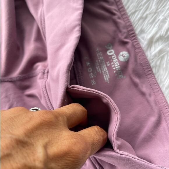 90 DEGREE BY REFLEX Legging Women Sz XS Gently used - Picture 6 of 7